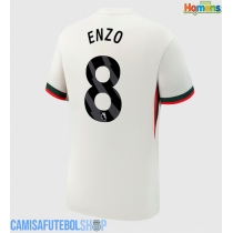 Camisa de time de futebol Chelsea Enzo Fernandez #8 Replicas 2º Equipamento 2025-26 Manga Curta